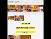 Tablet Screenshot of lavanderiaselfservicesplash.com